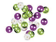 Monștri de confetti pentru Halloween - ok. 36 buc.
