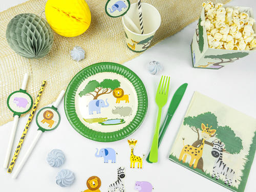 Cutii de popcorn Safari - 6 buc.