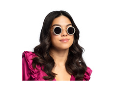 Ochelari de petrecere hippie diamant