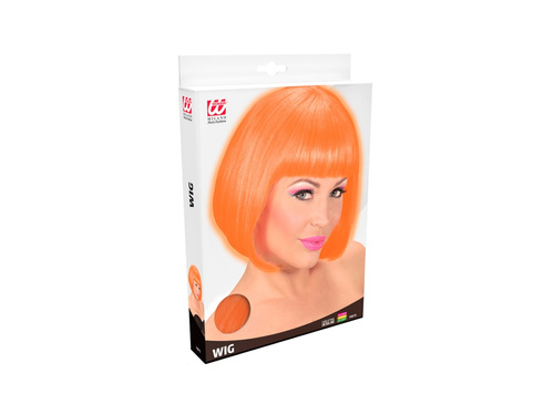 Peruca Valentina portocalie neon