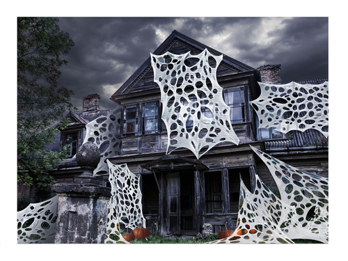 Pânză de păianjen DIY pentru Halloween - 1 buc.