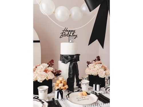 Lumânare pentru a 18-a aniversare - 5,5 cm - 1 buc.