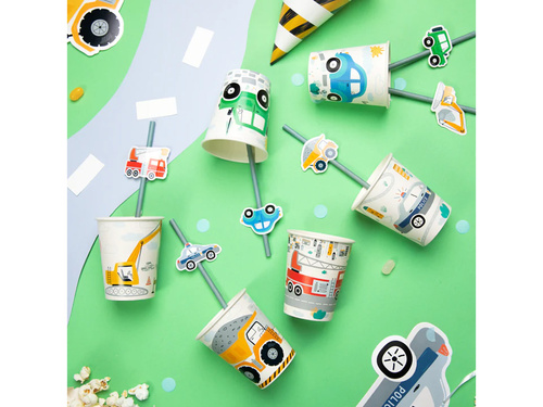 Paie aniversară Cars - 6 buc.