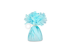 Greutăți din folie pentru baloane umplute cu heliu - albastru - 140 g