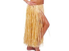 Fustă hawaiiană lungă din paie - 1 buc.
