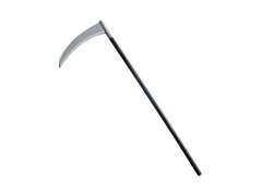 Coasă pliabilă din plastic - 102 cm