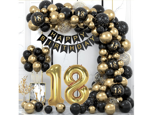 Optsprezece baloane set baloane ghirlandă - 80 buc.