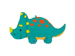 Balon de folie Triceratops - 91 cm - 1 buc.