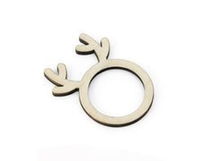 Inele șervețel ren - 6 buc.