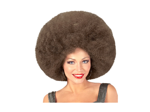 Peruca afro maro mare, de înaltă calitate