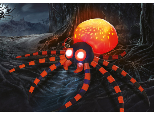 Păianjen gonflabil mare pentru decorare - 1 buc.