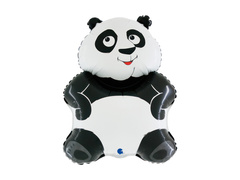 Balon din folie Urs panda - 49x63 cm - 1 buc