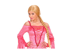 Peruca Castle Beauty cu împletitură, blondă