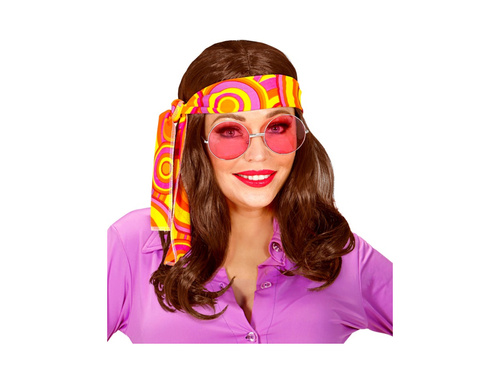 Bronz 1970s Disco Fever Hippie peruca. cu o trupă