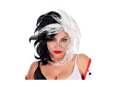 Peruca neagră și albă