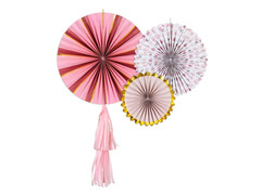 Rozete suspendate Flori - 3 buc.