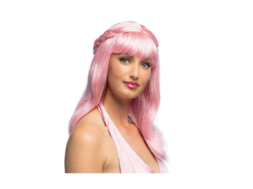 Peruca roz candy