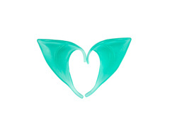 Urechi de elf fluorescente - 1 pereche