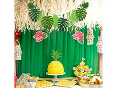 Ghirlandă Tropical Leaves - 200 cm - 1 buc.