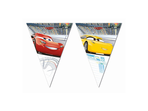 Cars 3 steag banner - 230 cm - 1 buc.