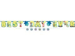 Best Day Ever Spongebob Kanciastoporty banner - 320 cm - 1 buc.