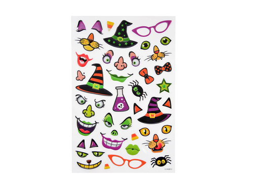 Halloween autocolante Vrăjitoare