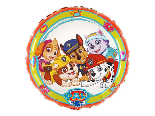 Psi Patrol balon de folie - 35 cm - 1 buc.