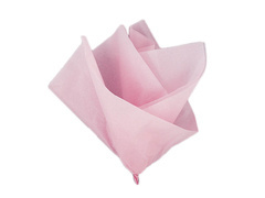 Hârtie decorativă pentru împachetat cadouri roz - 50 x 53 cm - 10 buc.