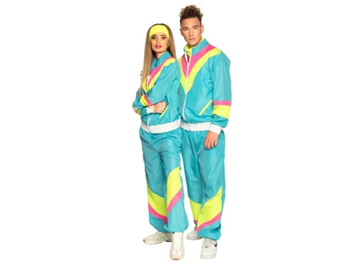 Trening albastru costum disco pentru femei - 1 buc.