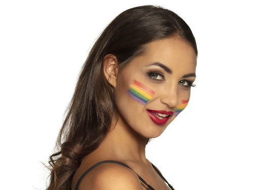 Baston de vopsea facială Rainbow - 6in1