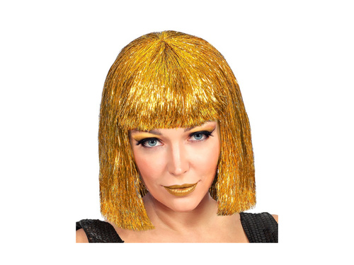 Peruca aurie strălucitoare Vegas