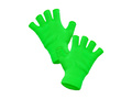 Mănuși fără degete verde neon