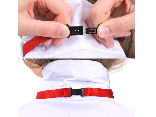 Papion clasic roșu - 7 x 12 cm - 1 buc.