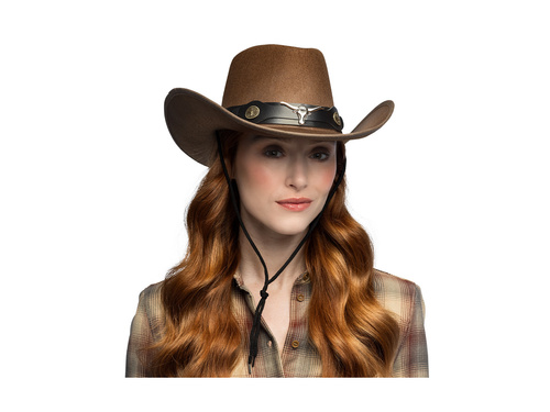 Wyatt cowboy pălărie maro