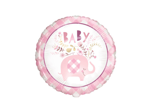 Elefant balon de folie pentru ziua de naștere a unei fete - 1 buc.