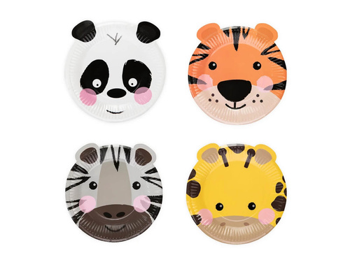 Set aniversar Animale - 8 buc.