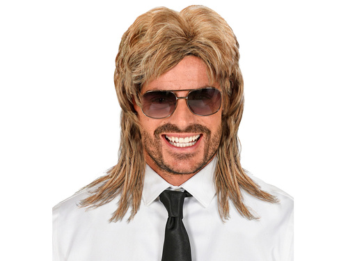 Peruca disco blondă pentru bărbați