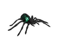 Decor cu schelet de păianjen strălucitor - 22 cm - 1 buc.