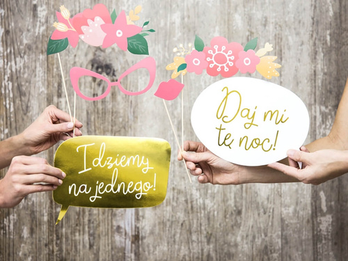 Suporturi foto pentru nuntă - 12 buc.