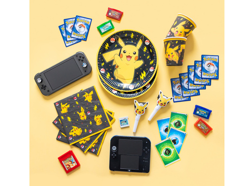 Farfurii de hârtie Pokemon - 23 cm - 8 buc.