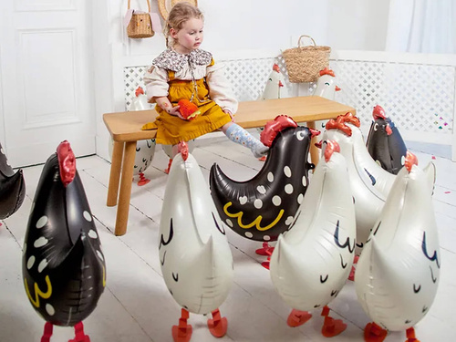 Balon de mers pe jos Cocoș - 45 x 42 cm - 1 buc.