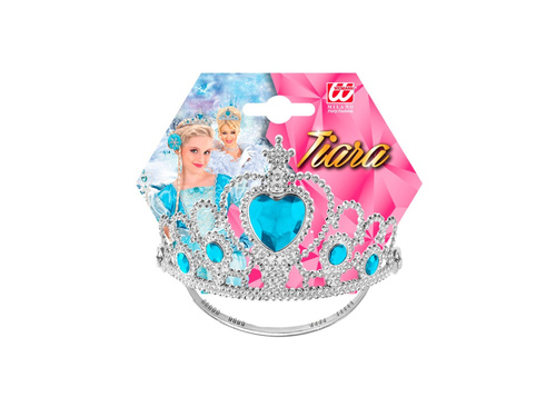 Tiară din argint cu bijuterii turcoaz