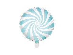 Balon folie albastru bombon - 45 cm- 1 buc.