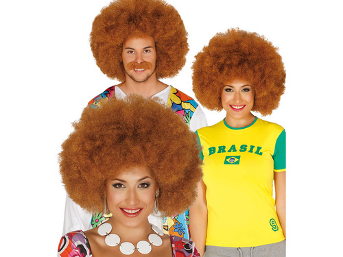 Peruca Afro maro - 1 buc.