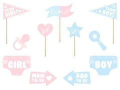 Suporturi foto pentru fotografii cu băiat sau fată? - 11 buc.