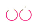Cercei roz neon