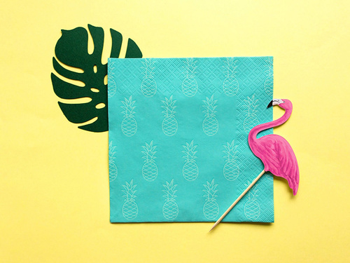 Cărți de vizită de masă Aloha - 14,5 x 11 cm - 6 buc.