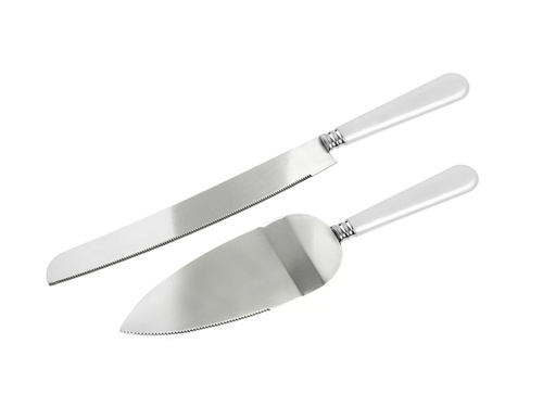 Cuțit și spatulă de patiserie - 1 kpl