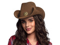 Pălărie de cowboy maro - 1 buc.