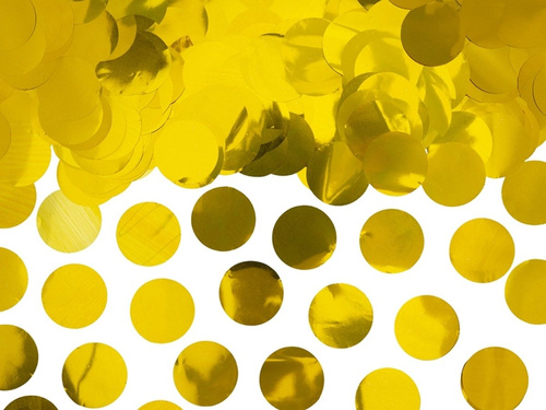 Cercuri confetti aurii - 15g